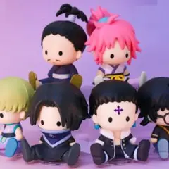 【新品】HUNTER×HUNTER 幻影旅団セット ペタドール フィギュア HUNTER×HUNTER 幻影旅団セット ペタドール フィギュア 6個