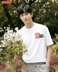 BENCH/ 黒 Tシャツ Sサイズ 100%コットン