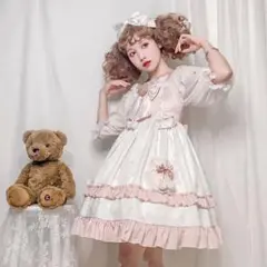 LO229 lolita オリジナル jsk ロリータ ワンピース 同人