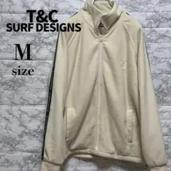【T&C SURF DESIGNS】フリースジャケット フルジップ Mサイズ