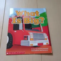 ☆英語の絵本☆　What Is Big?