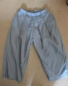 mizuiroind グレー サルエルパンツ