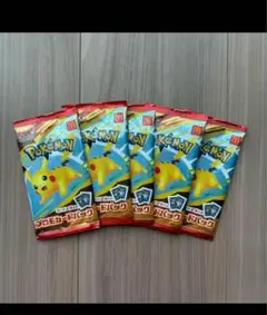 ポケモンカードパック 5個セット ピカチュウ