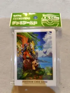 ポケモンカードゲーム「カプ・コケコ＆ミミッキュ」デッキシールド
