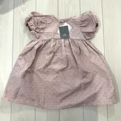 ソフトチーズ　しまむらコラボ　ピンク ワンピース 130cm