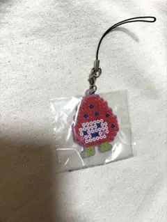 たまごっち1番くじ　F賞　きらきらラバーチャーム　いちごっち