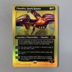 MTG 灯を追う者、チャンドラ 英語版 FOIL ファーストプレイス 1枚