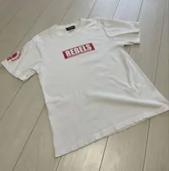 SNIPEHEAD スネイプヘッドREBELS Tシャツ M ホワイト　古着