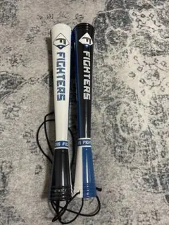 北海道日本ハムファイターズ　ロゴ　ツインスティック　メガホン