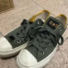 CONVERSE コンバース ローカットスニーカー 24.5 カーキ