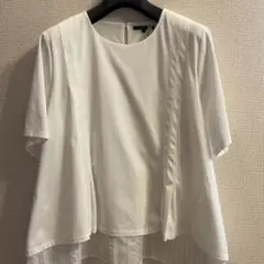 TRANS WORK ティアードプルオーバー大きめサイズ46　クリーニング済