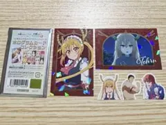 小林さんちのメイドラゴン トール ホログラムカード　入場特典ステッカー　セット
