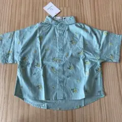 ブランシェス　半袖刺繍シャツ