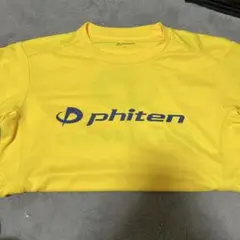 phiten イエロー Tシャツ　S