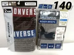 新品⭐140⭐CONVERSE他 ボクサーパンツ 4枚セット 140サイズ