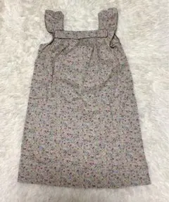 BONTON フラワープリント ノースリーブワンピース 10アンス