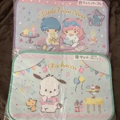 サンリオ くじ ポチャッコ キキララ マット