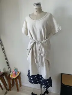 Toi-designsとわでざいん　リネン　ワンピース
