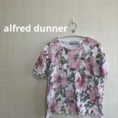 alfred dunner フラワープリント 半袖Tシャツ PETITE