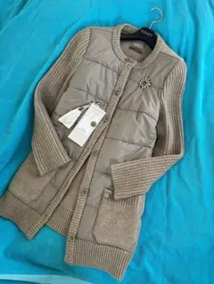FOXEY DAISY LIN コート カシミア ブローチ付き