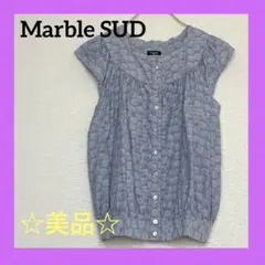 ☆美品☆ Marble SUD マーブルシュッド　ブラウス　水玉柄　フリーサイズ
