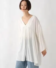 【2025SS/完売色】LEPSIM 2WAYギャザーチュニックワンピース