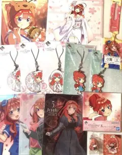 五等分の花嫁　中野五月　ラバスト　イラストボード　ミニアクスタ　14点E
