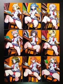 戦姫絶唱シンフォギア　D05　写真　イラスト　ブロマイド　L判　9枚