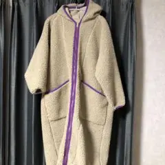 roku サニースポーツ ボアロングコート