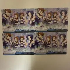 ◎ヴァイスシュヴァルツ アイドルマスター 4枚セット