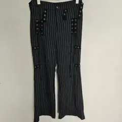 ROMWE フレアパンツ スラックス ロック