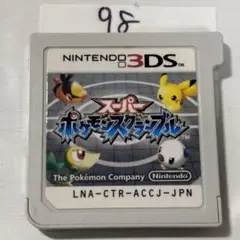 スーパーポケモンスクランブル ニンテンドー3DS 端子清掃済み　3DSソフト