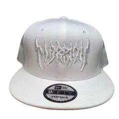 【マリアパ】ホワイト スナップバックキャップ 9FIFTY