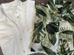 H&M★ノースリーブシャツ 2枚セット