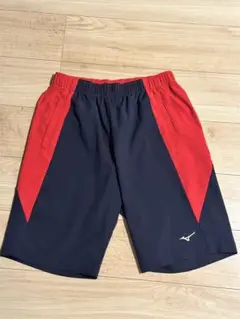 Mizuno Global Elite ショーツ ネイビー/レッド