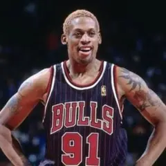 【新品未開封】90s NBAポスター Dennis Rodman (Bulls)