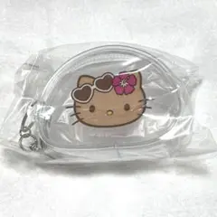 オリーブヤング　サンリオコラボ　クリアポーチ　ハローキティ