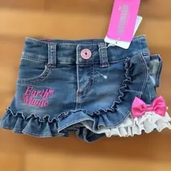 未使用 アースマジック フリル付きショートパンツ 100