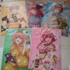 五等分の花嫁　サントリー　クリアファイル