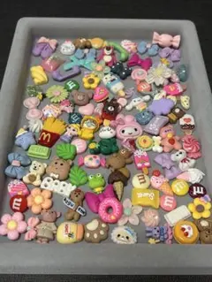 9 デコパーツ100個おまとめ