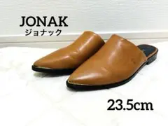 JONAK ジョナック　レザーサンダル　キャメル23.5cm