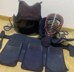 剣道防具セット 女子中〜高用　防具袋付　紺色