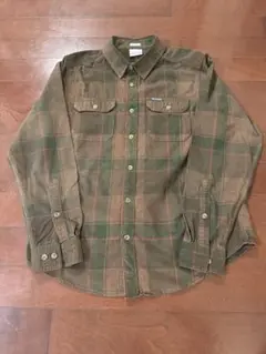 Columbia ヴィンテージ チェック柄ネルシャツ M