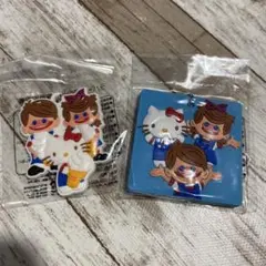 ニックンとセイチャン　ハローキティ ストラップセット