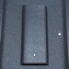 モンブラン ペンケース ペンポーチ ソフトグレイン 2本用 126265