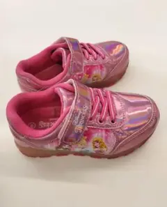 ディズニープリンセス スニーカー ピンク