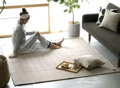 ラグ ヘリンボン 北欧風