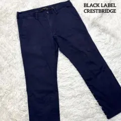 BLACK LABEL CRESTBRIDGE ストレートパンツ ネイビー 82