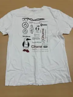 Chums ホワイト Tシャツ