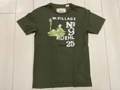 RUEHL グラフィックTシャツ オリーブグリーン